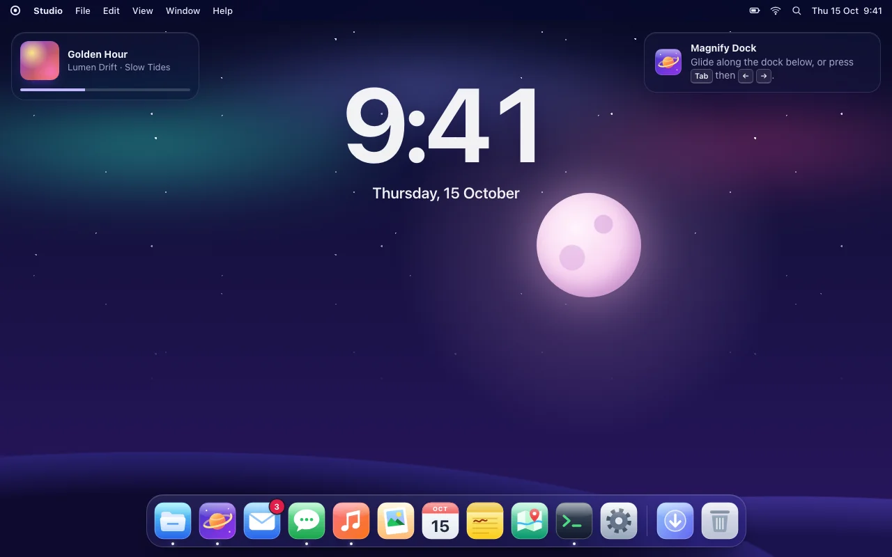 Preview of Magnify Dock