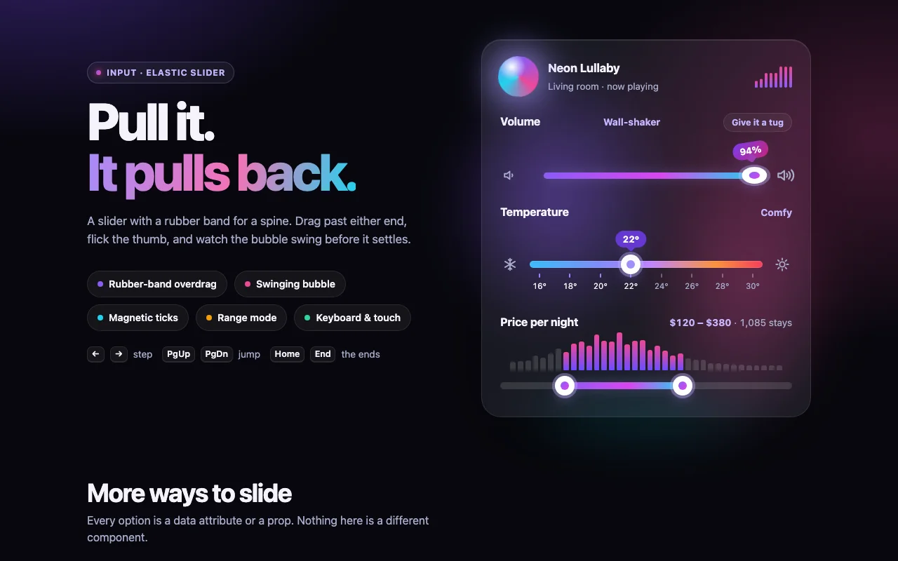 Preview of Elastic Slider